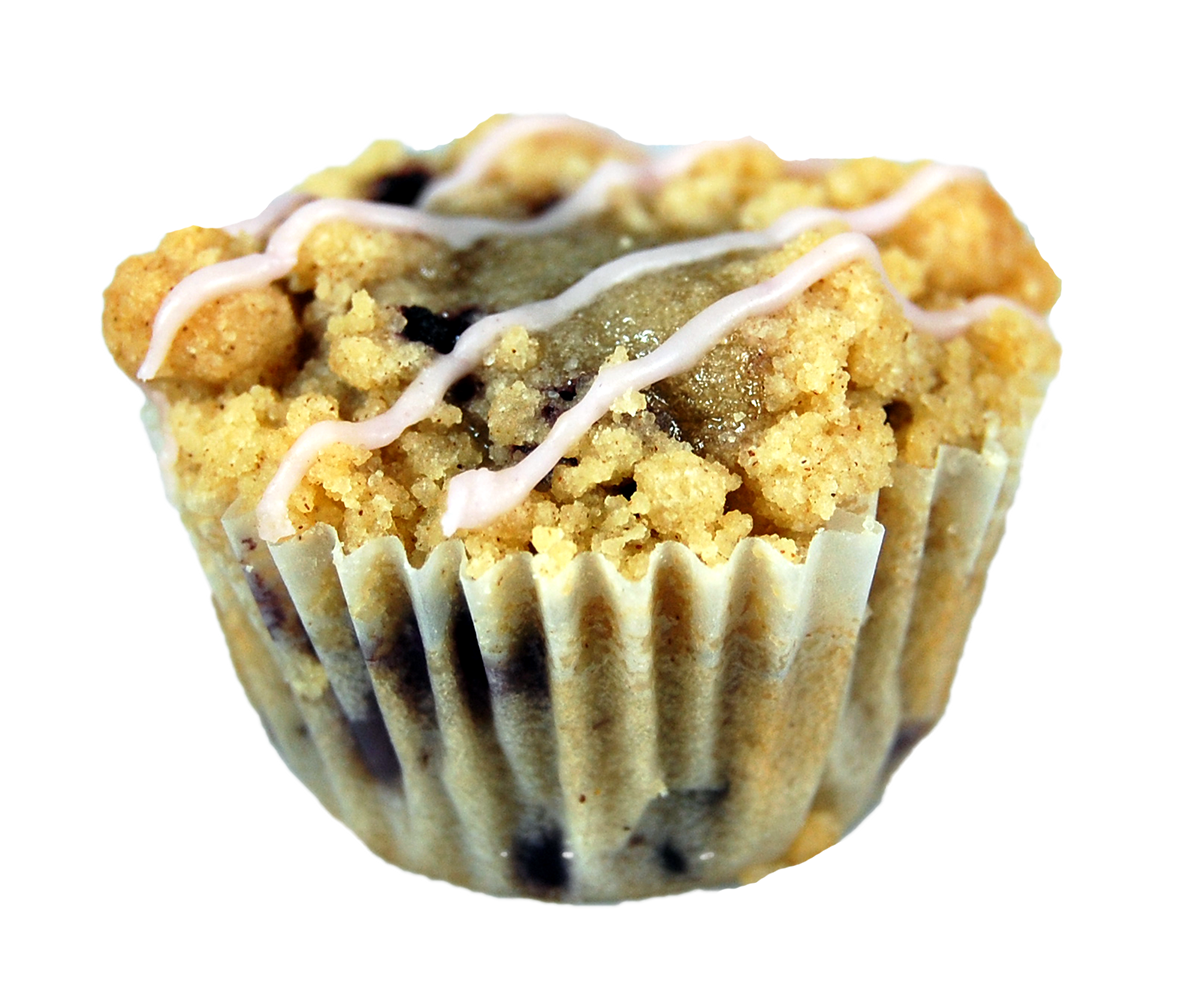 Muffin Blueberry Transparent Background