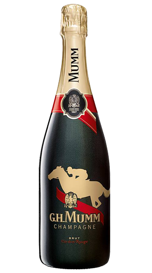 Mumm Cordon Rouge Bottle Background PNG Image