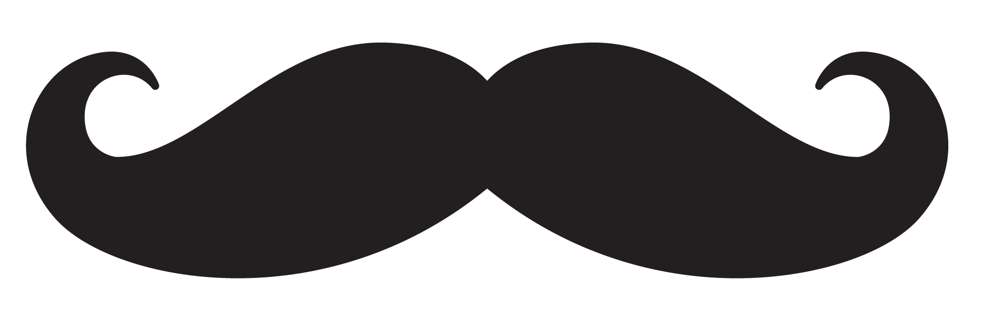 Mustache Black Download Free PNG