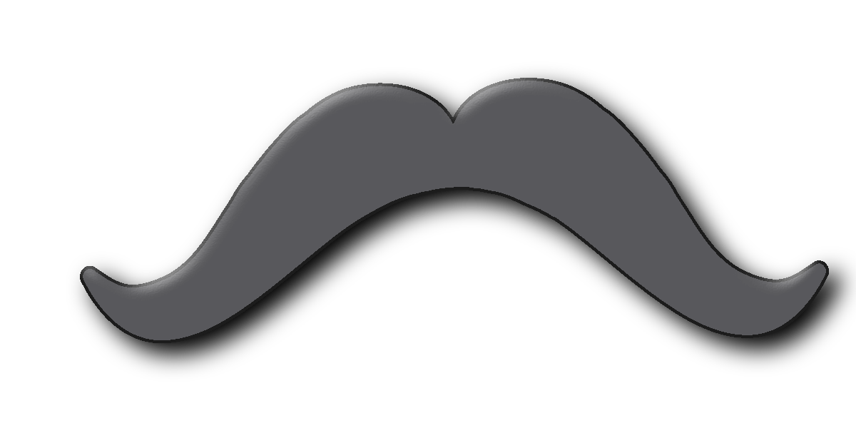 Mustache Black Transparent Image
