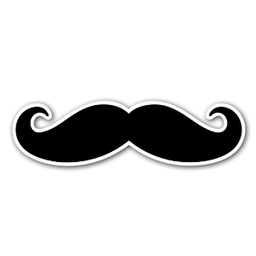 Mustache Black Transparent PNG