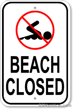 No Swimming Sign PNG HD Quality
