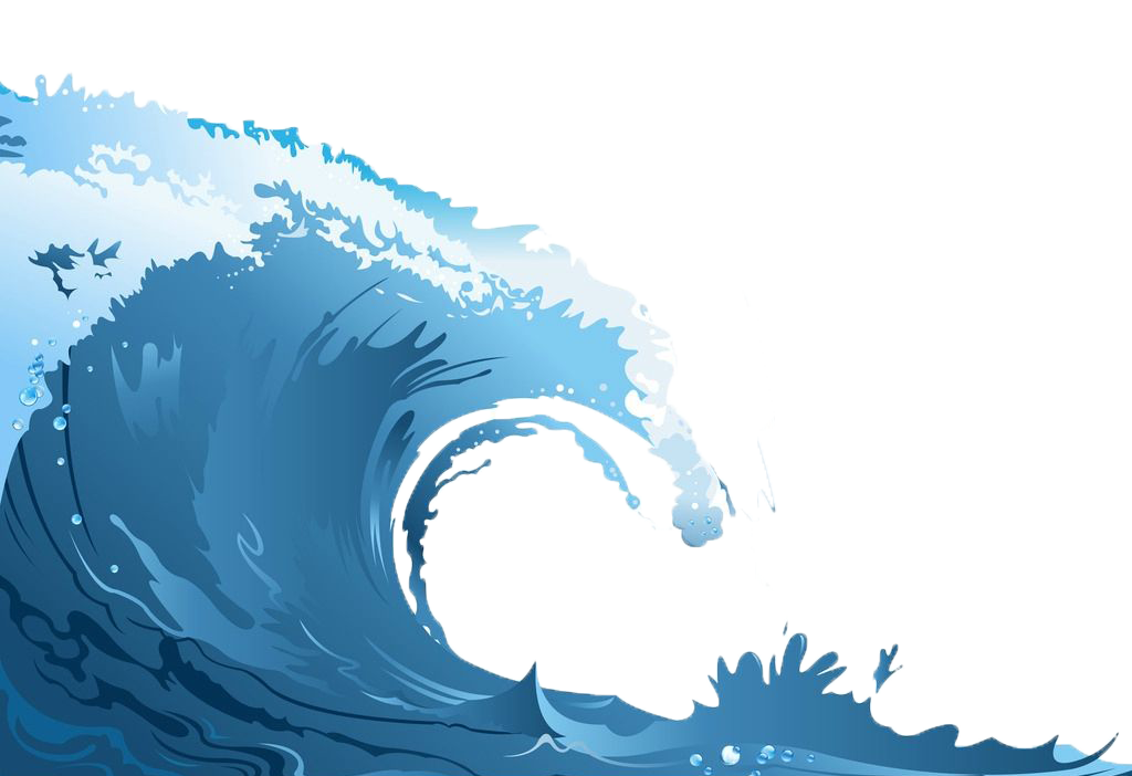 Ocean Waves PNG Photo Image