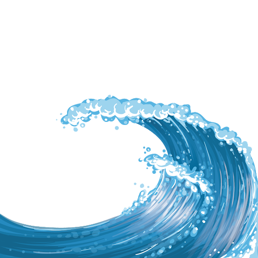 Ocean Waves Transparent File