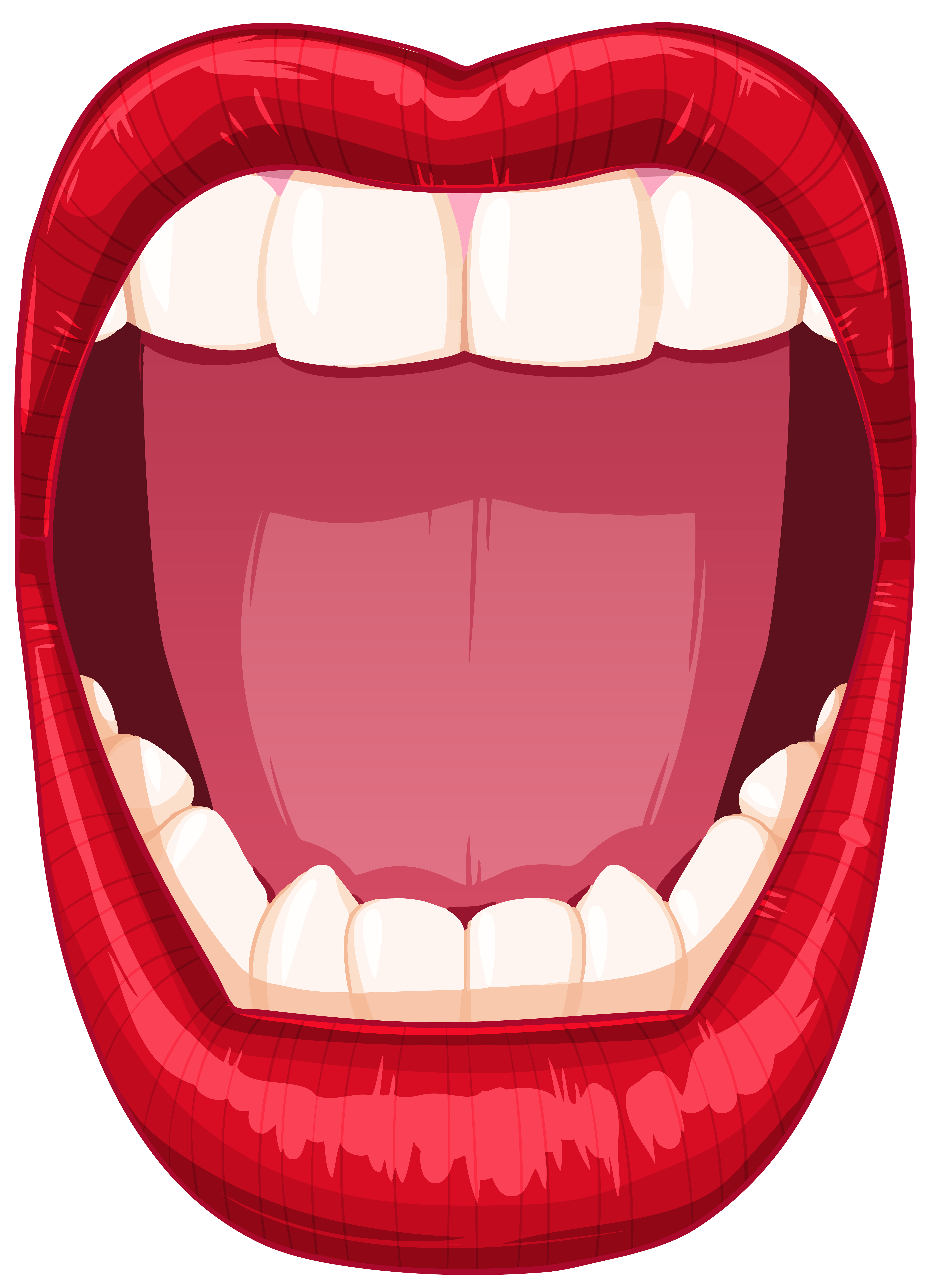 Open Mouth Teeth PNG Photos