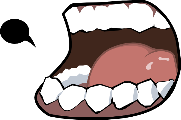 Open Mouth Teeth Transparent Background