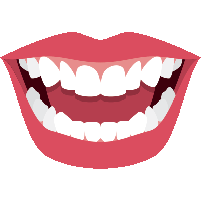 Open Mouth Teeth Transparent File