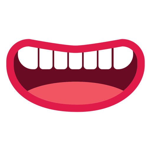 Open Mouth Teeth Transparent PNG