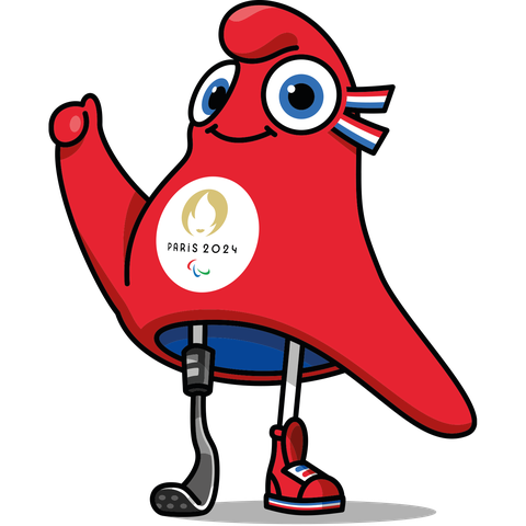 Paris 2024 Olympics Mascot Phryges PNG Photos