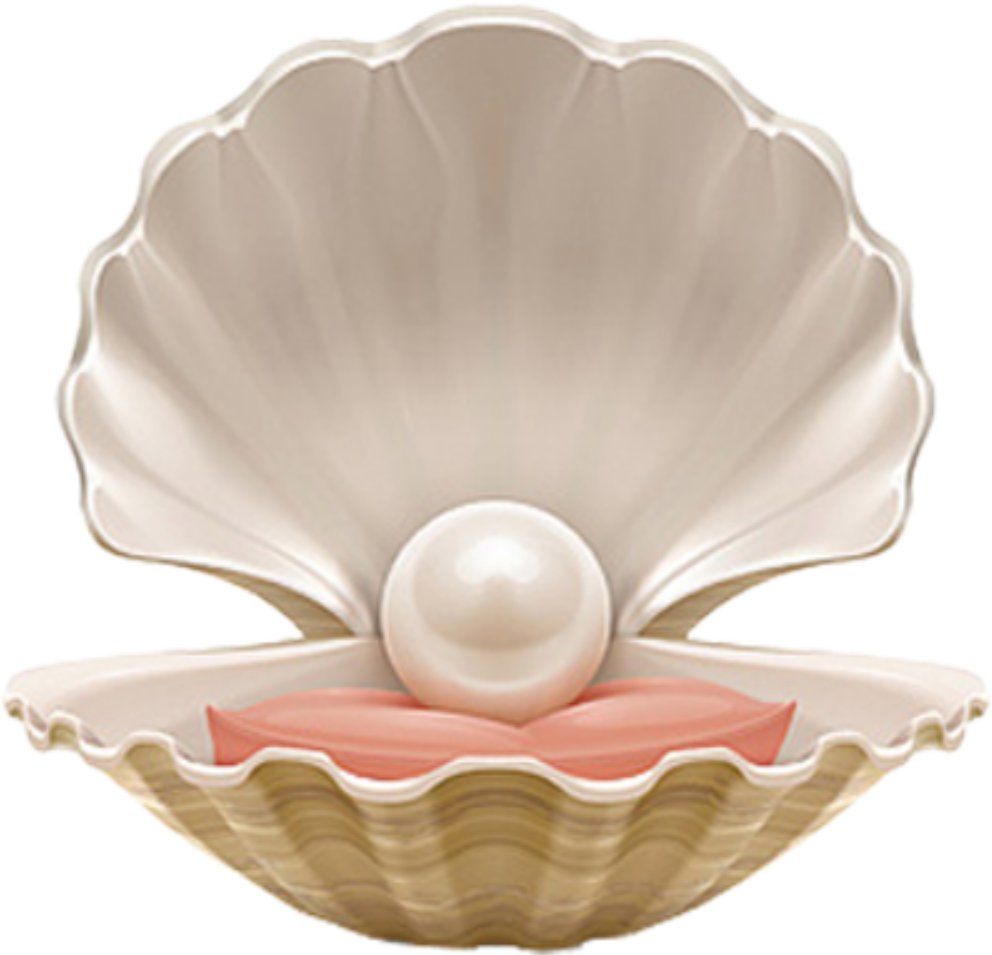 Pearl In Shell Transparent Background