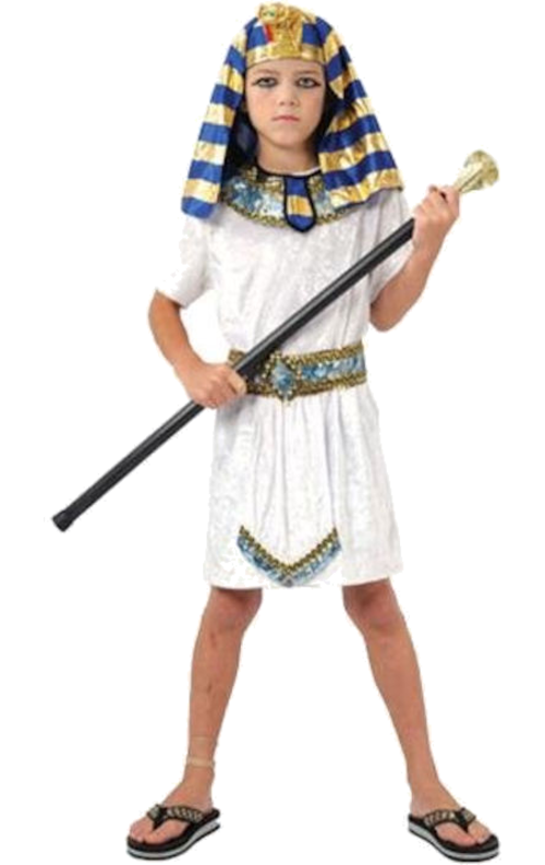 Pharaoh Costume Background PNG Image