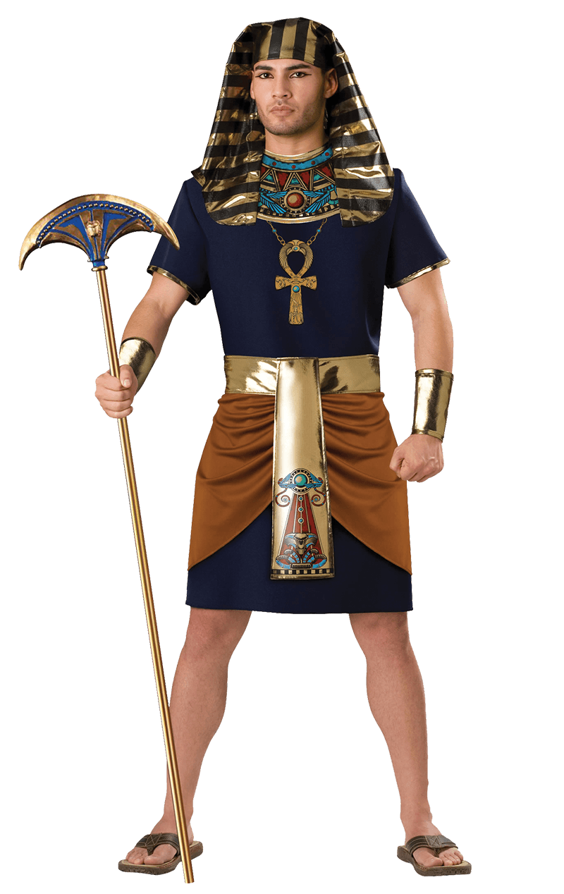 Pharaoh Costume PNG Clipart Background