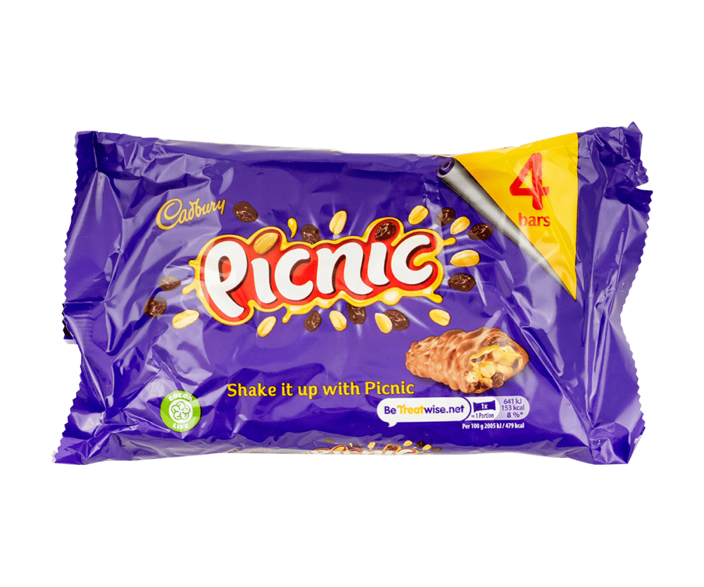 Picnic Chocolate Bar Background PNG Image