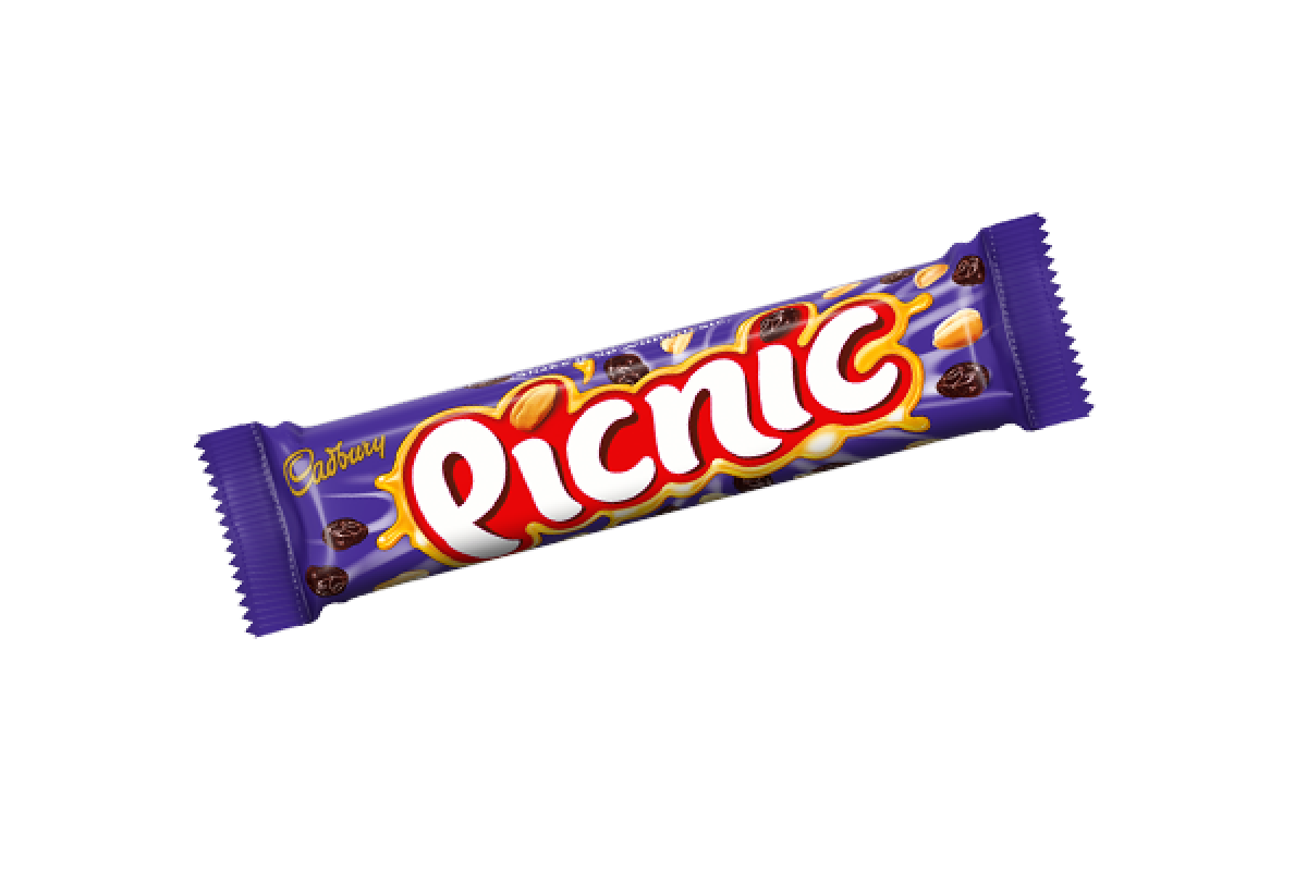 Picnic Frugly Chocolate Bar Background PNG Image