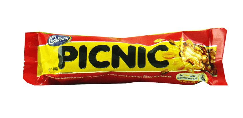 Picnic Frugly Chocolate Bar PNG HD Quality
