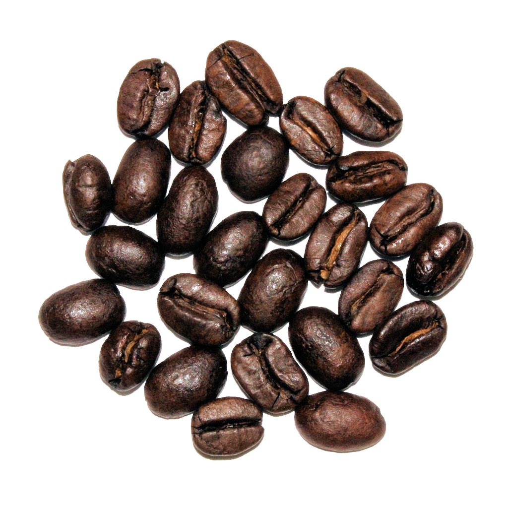 Pile Of Roasted Coffee Beans Background PNG Image