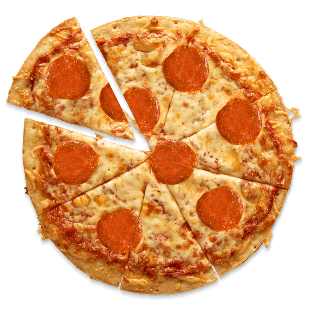Pizza Pepperoni And Cheese No Background