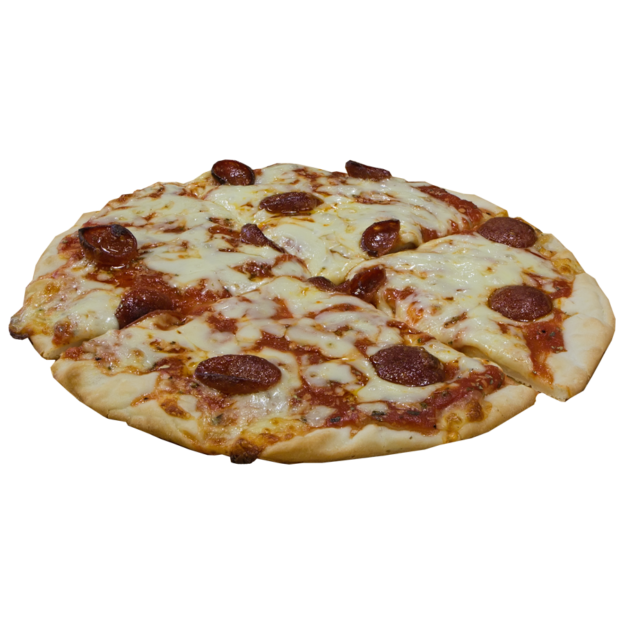 Pizza Pepperoni And Cheese PNG Background