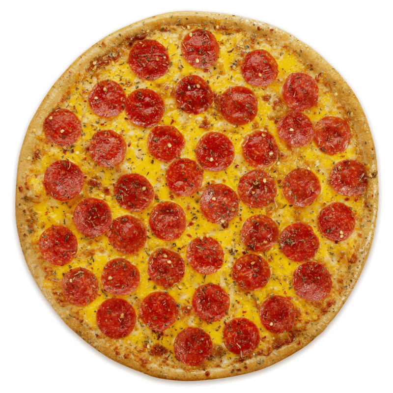Pizza Pepperoni And Cheese PNG Free File Download