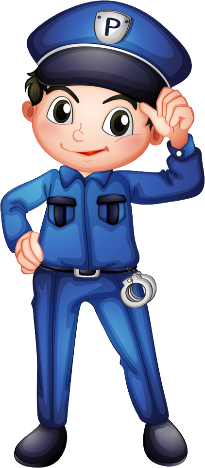 Policeman Clipart Transparent Free PNG - PNG Play