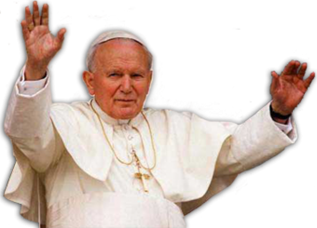 Pope John Paul 2 Transparent File