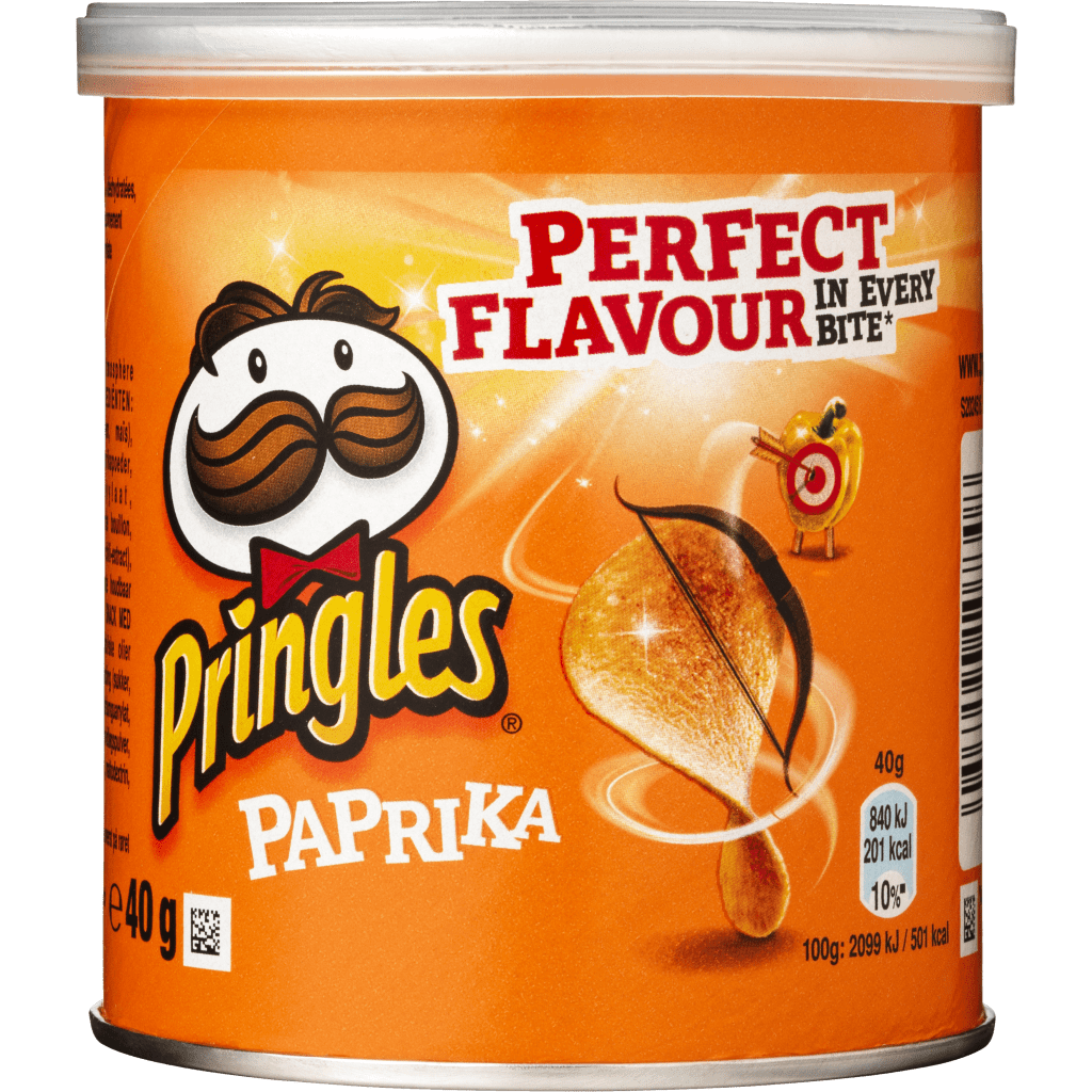 Pringles Paprika Background PNG Image
