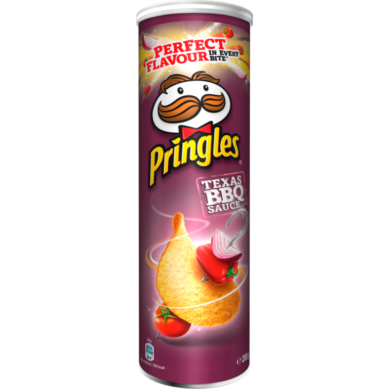 Pringles Texas Bbq Sauce Background PNG Image
