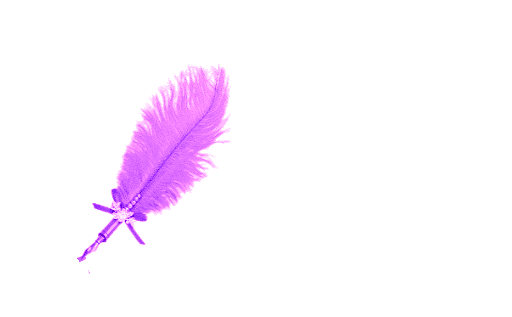 Purple Feather Background PNG Image