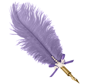 Purple Feather Transparent Free PNG
