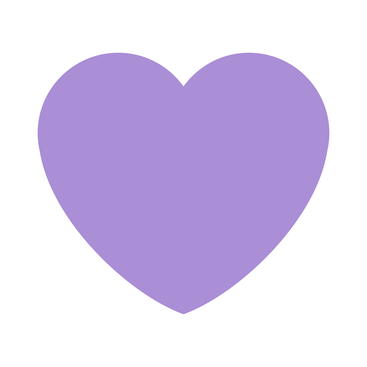 Purple Heart PNG HD Quality