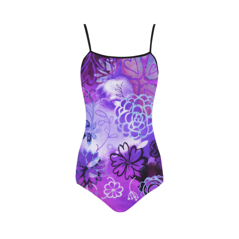 Purple Swimming Suit Transparent PNG