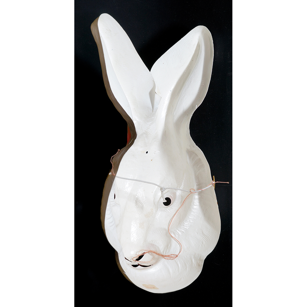 Rabbit Mask Background PNG Image