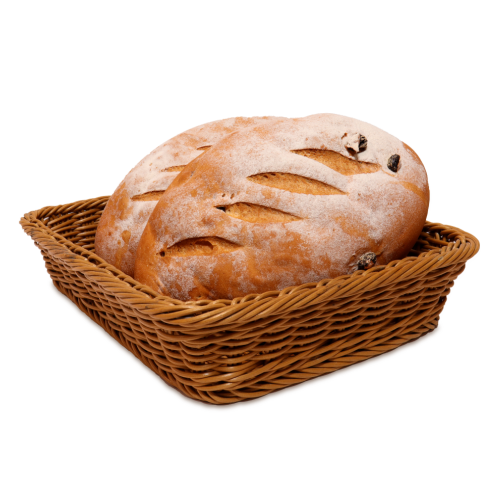 Raisin Bread Background PNG Image