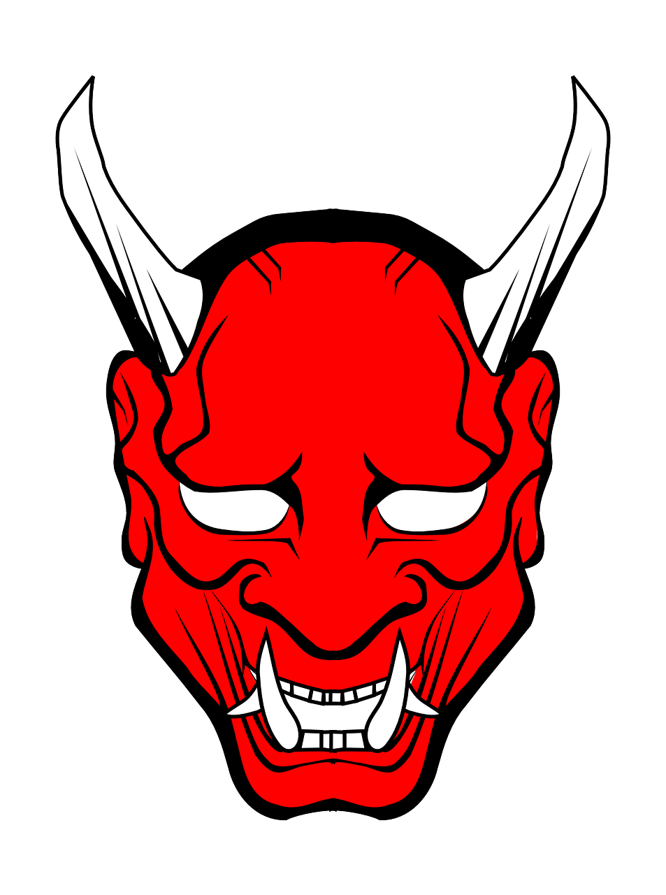 Red Devil Mask PNG Photos
