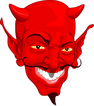 Red Devil Mask Transparent Image