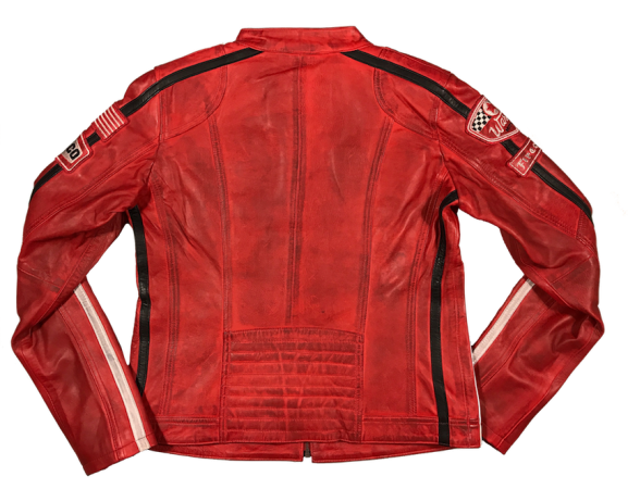 Red Leather Jacket PNG HD Quality