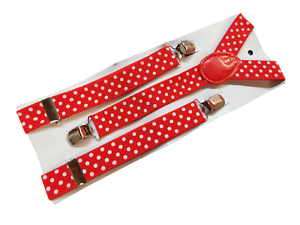Red Suspenders PNG Clipart Background