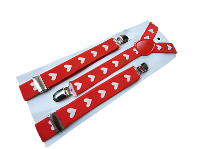 Red Suspenders Transparent PNG