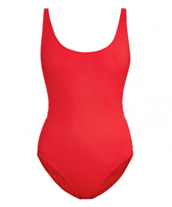 Red Swimming Suit Transparent PNG