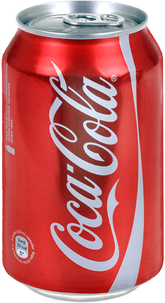 Regular Coke Can Coca Cola Transparent File