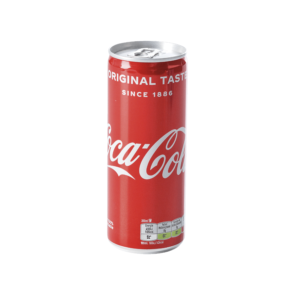 Regular Coke Can Coca Cola Transparent PNG