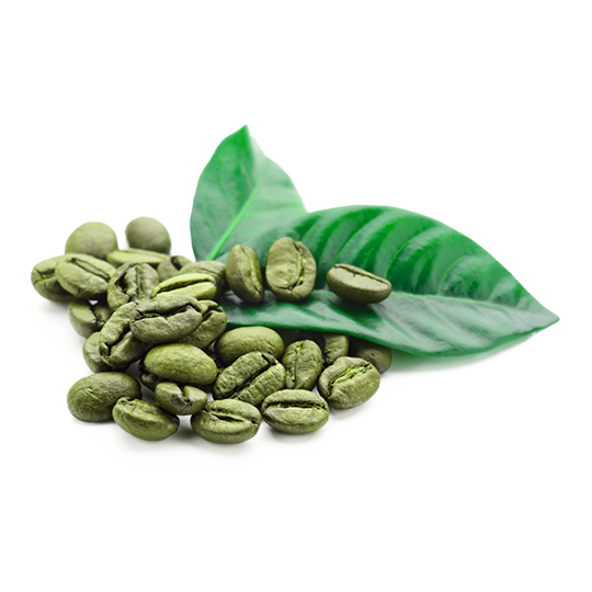 Roasted Coffee Beans And Leaves PNG HD Quality