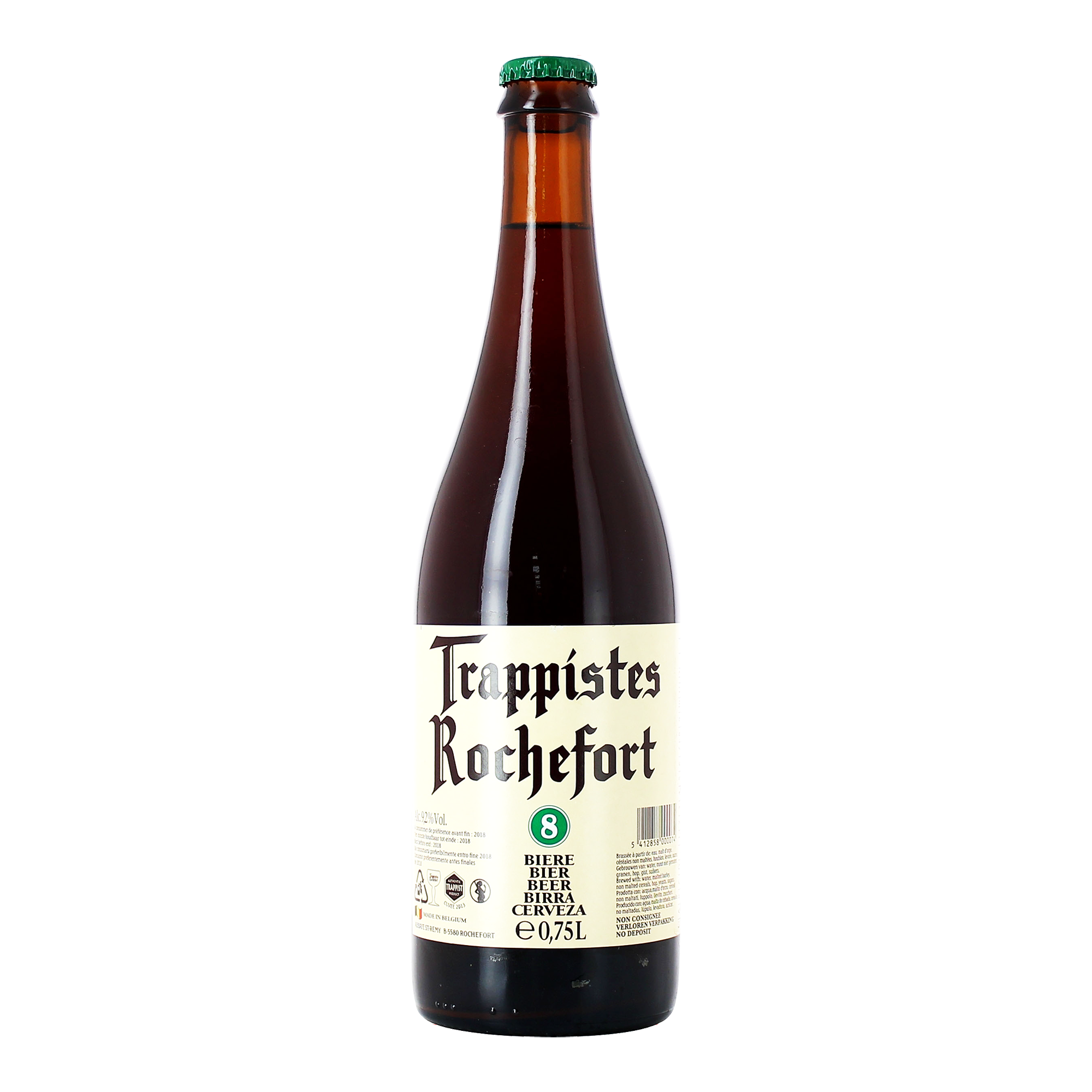 Rochefort Beer 8 Transparent Image