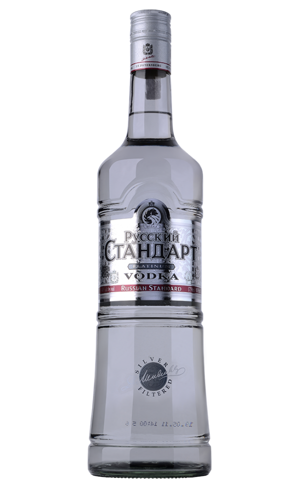 Russian Standard Silver Vodka Download Free PNG