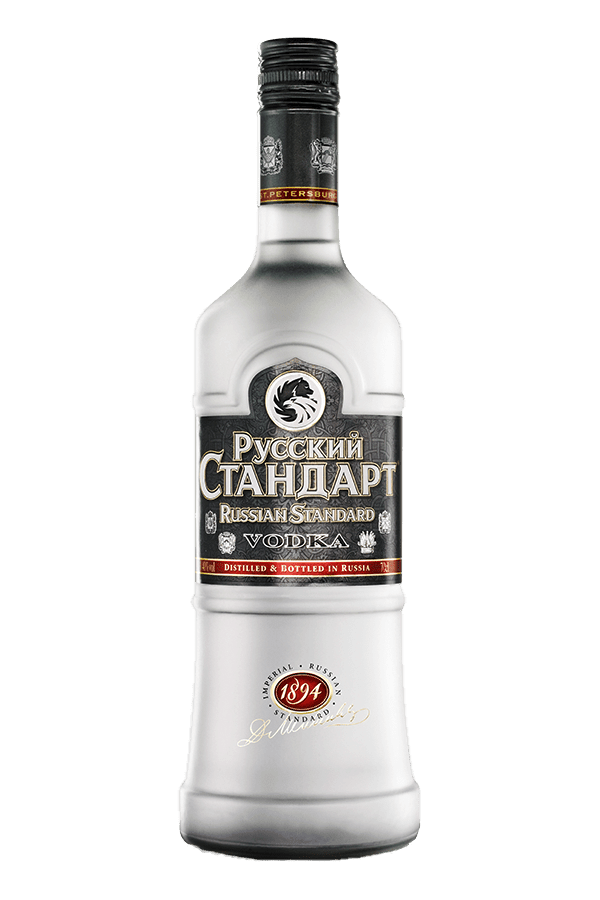 Russian Standard Silver Vodka PNG Background
