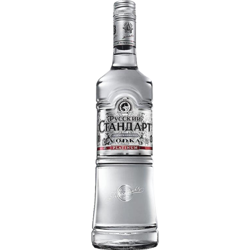 Russian Standard Silver Vodka PNG HD Quality