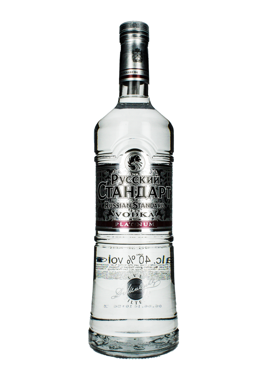Russian Standard Silver Vodka PNG Photos