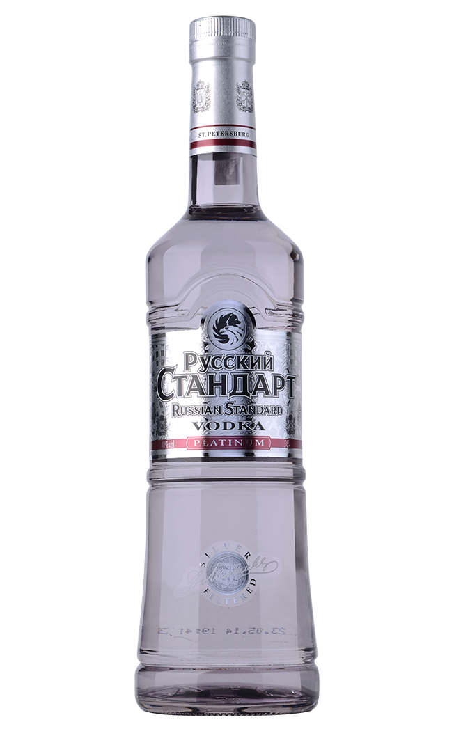Russian Standard Silver Vodka Transparent File