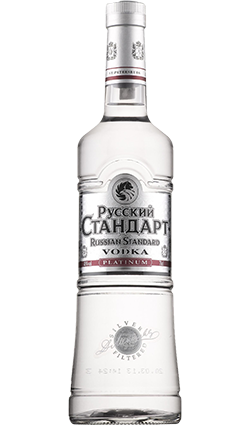 Russian Standard Silver Vodka Transparent Free PNG