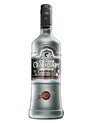 Russian Standard Silver Vodka Transparent Image